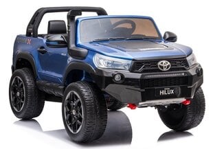 Divvietīgs elektromobilis "Toyota Hilux", lakots zils цена и информация | Электромобили для детей | 220.lv