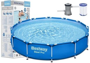 Бассейн Bestway 366 x 76 см цена и информация | Бассейны | 220.lv