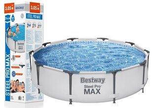 Rāmja baseins - Bestway SteelPro Max, 305x76 cena un informācija | Baseini | 220.lv
