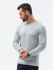 Vīriešu džemperis Ombre E121 gaiši pelēks cena un informācija | Vīriešu džemperi | 220.lv