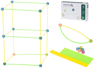 Палочки для построения объемных фигур, 240 деталей цена и информация | Kонструкторы | 220.lv