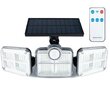 Āra gaismeklis ar saules bateriju un kustības sensoru cena un informācija | Āra apgaismojums | 220.lv