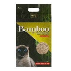 Bamboo kaķu pakaiši bez smaržas 2,5 kg cena un informācija | Kaķu smiltis, pakaiši | 220.lv