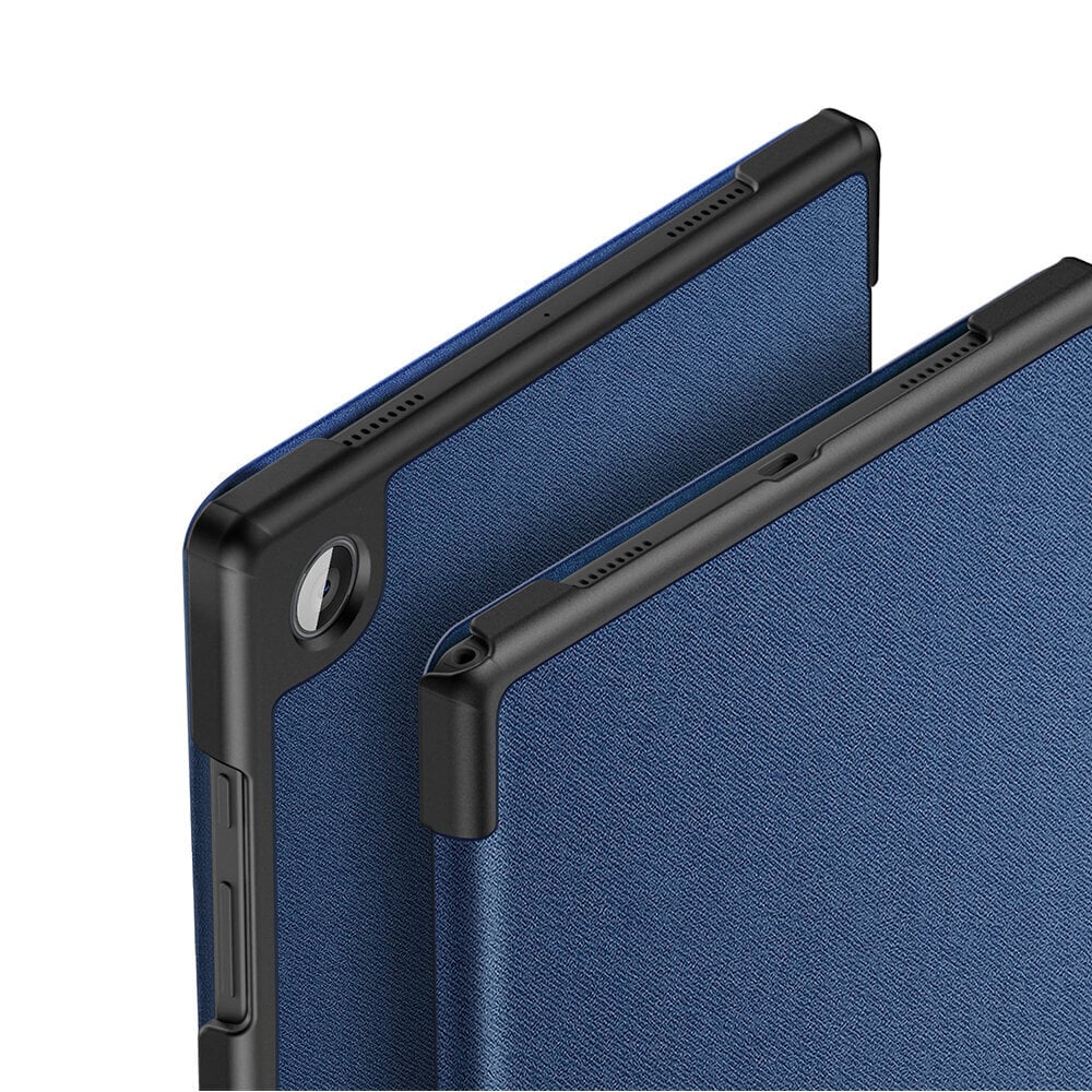 DUX DUCIS Domo salokāms vāciņš planšetdatoram ar Smart Sleep funkcijas statīvu Samsung Galaxy Tab A8 10.5" 2021, zils cena un informācija | Somas, maciņi | 220.lv