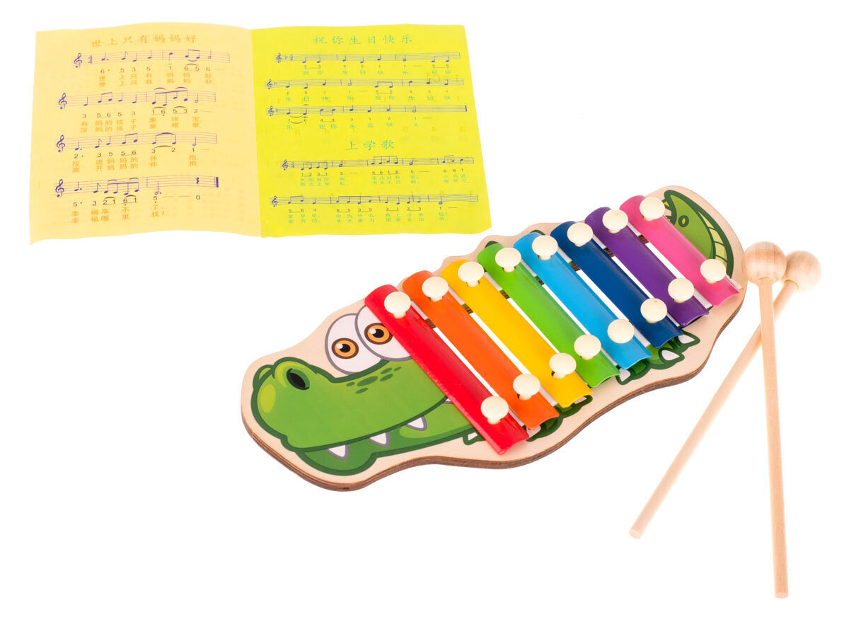 Krāsaini muzikālie šķīvji cena un informācija | Attīstošās rotaļlietas | 220.lv
