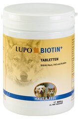 Biotīna tabletes suņiem un kaķiem, Luposan Botin+, 450 tab. cena un informācija | Vitamīni, uztura bagātinātāji, pretparazītu līdzekļi suņiem | 220.lv