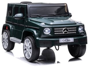 Электромобиль детский Mercedes G500 зеленый цена и информация | Электромобили для детей | 220.lv