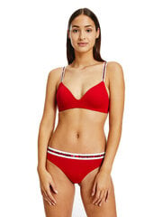 Женские трусики - стринги Tommy Hilfiger THONG, красные UW0UW02458 XLG 41819 цена и информация | Женские трусики | 220.lv