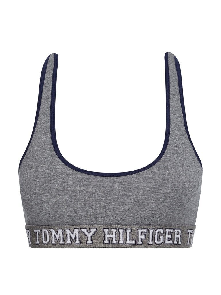 Sieviešu krūšturis Tommy Hilfiger, pelēks UW0UW03166 P4A 42268 cena un informācija | Krūšturi | 220.lv