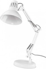 Galda lampa Dustin, balta E27 cena un informācija | Galda lampas | 220.lv