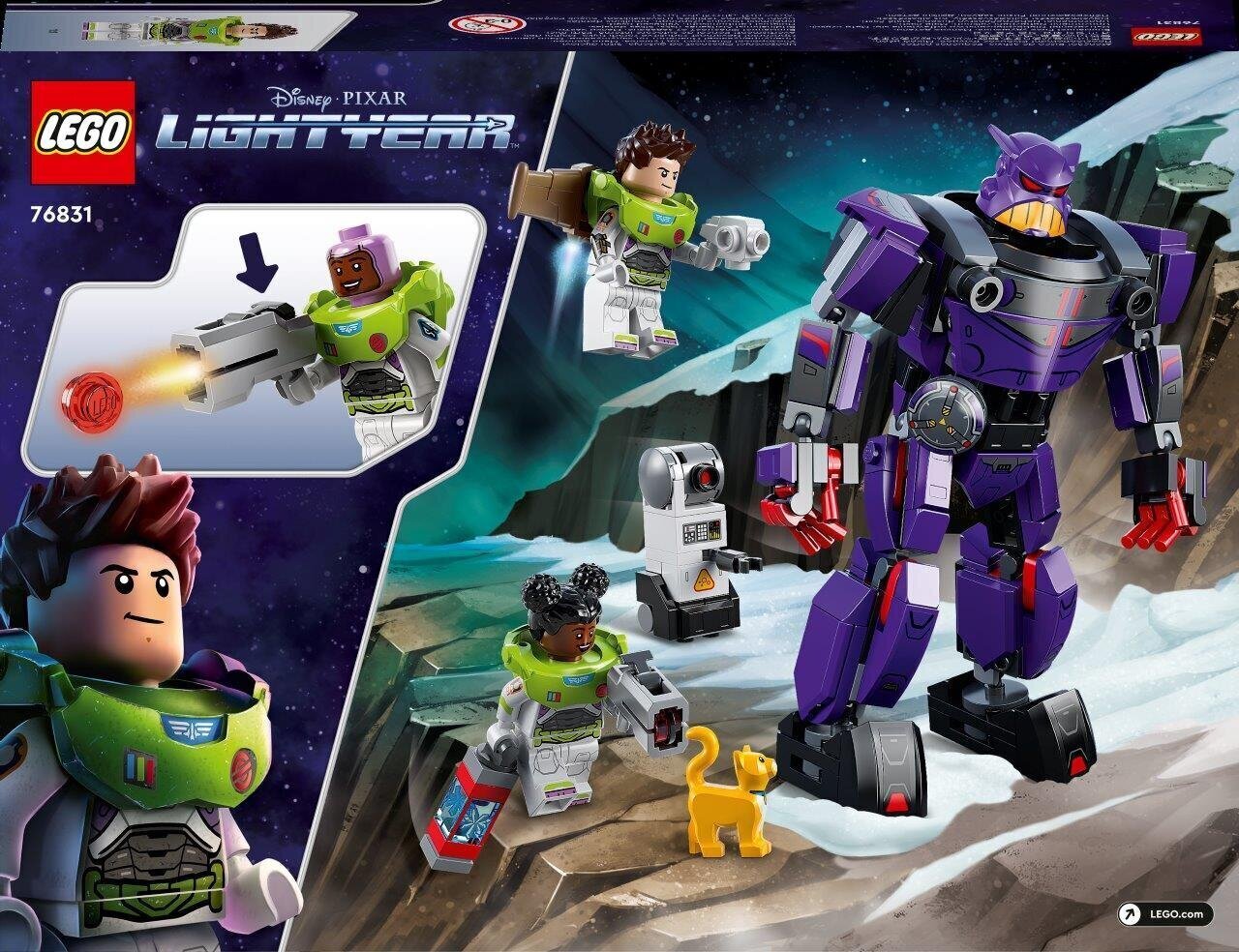 76831 LEGO® Disney and Pixar’s Lightyear Ciklopu cīņa cena un informācija | Konstruktori | 220.lv