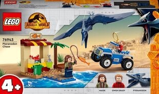 76943 LEGO® Jurassic World Погоня за птеранодоном цена и информация | Конструкторы | 220.lv