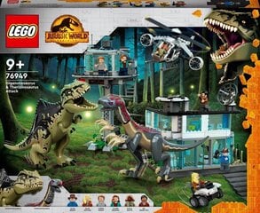 76949 LEGO® Jurassic World Атака гиганотозавра и теризинозавра цена и информация | Kонструкторы | 220.lv