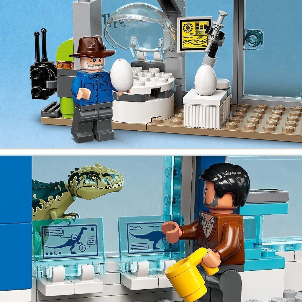 76949 LEGO® Jurassic World Giganotozaura un teriziniozaura uzbrukums cena un informācija | Konstruktori | 220.lv