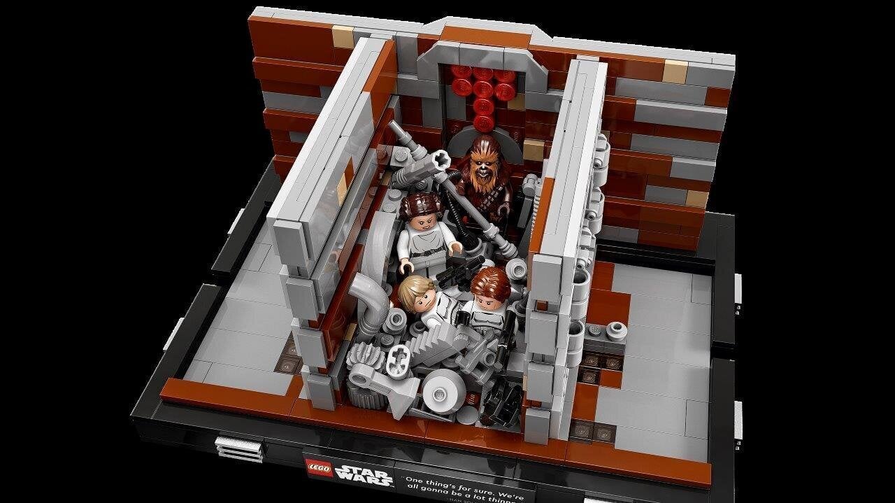 75339 LEGO® Star Wars Death Star atkritumu presētāja diorāma цена и информация | Konstruktori | 220.lv