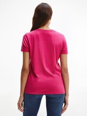 Женская футболка Tommy Hilfiger T-SHIRT TH ESS HILFIGER C-NK REG TEE SS MAGENTA WW0WW28681 TZO 41810 цена и информация | Женские футболки | 220.lv