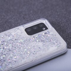 Чехол Liquid Sparkle TPU для Samsung A50/A30s/A50s silver цена и информация | Чехлы для телефонов | 220.lv