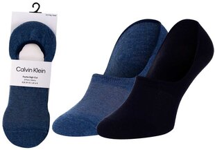 Zeķes vīriešiem Calvin Klein, 2 pāri, tumši zilas 701218709 004 39855 cena un informācija | Vīriešu zeķes | 220.lv