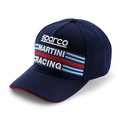 Кепка Sparco Martini Racing цена и информация | Мужские шарфы, шапки, перчатки | 220.lv