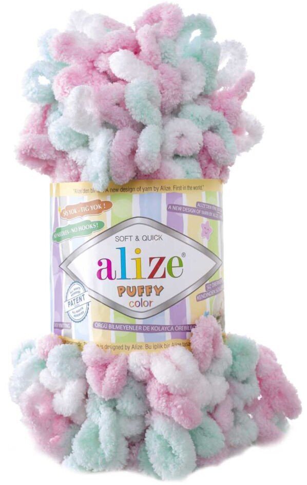 Alize Puffy color 6052 cena un informācija | Adīšana | 220.lv