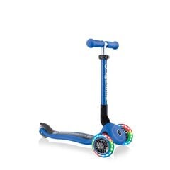 Skrejritenis - Globber Junior Foldable Fantasy Lights / Navy Blue - Racing цена и информация | Самокаты | 220.lv