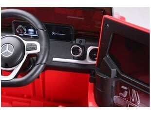 Elektromobilis bērniem Mercedes G500 sarkans cena un informācija | Bērnu elektroauto | 220.lv