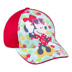 Bērnu cepure ar nagu Minnie Mouse Sarkans (53 cm) S0731172 cena un informācija | Cepures, cimdi, šalles meitenēm | 220.lv