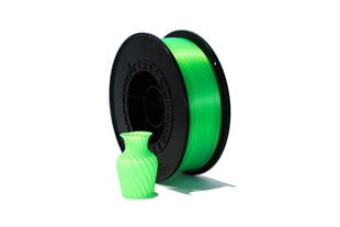 3D printēšanas diegs, Filament PET-G, neona zaļš, 1 kg, 1.75 mm cena un informācija | Smart ierīces un piederumi | 220.lv