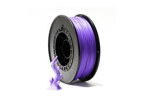 3D printēšanas diegs, Filament PLA, violets, 1 kg, 1.75 mm, 1,75 mm cena un informācija | Smart ierīces un piederumi | 220.lv