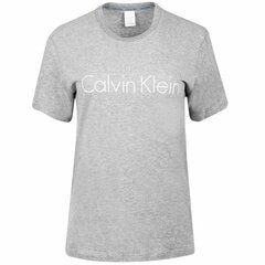 Женская футболка Calvin Klein T-SHIRT SS NECK CREW, серая 000QS6105E XS9 40599 цена и информация | Женские футболки | 220.lv