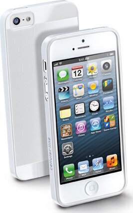 Maciņš priekš iPhone 5, SE korpuss, gumijas, balts цена и информация | Telefonu vāciņi, maciņi | 220.lv