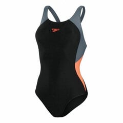 Sieviešu Peldkostīms Speedo Colourblock Splice Muscleback W Melns S6441590 цена и информация | Купальники | 220.lv