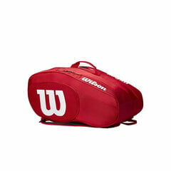 Теннисная сумка Wilson Team, красная цена и информация | Товары для большого тенниса | 220.lv
