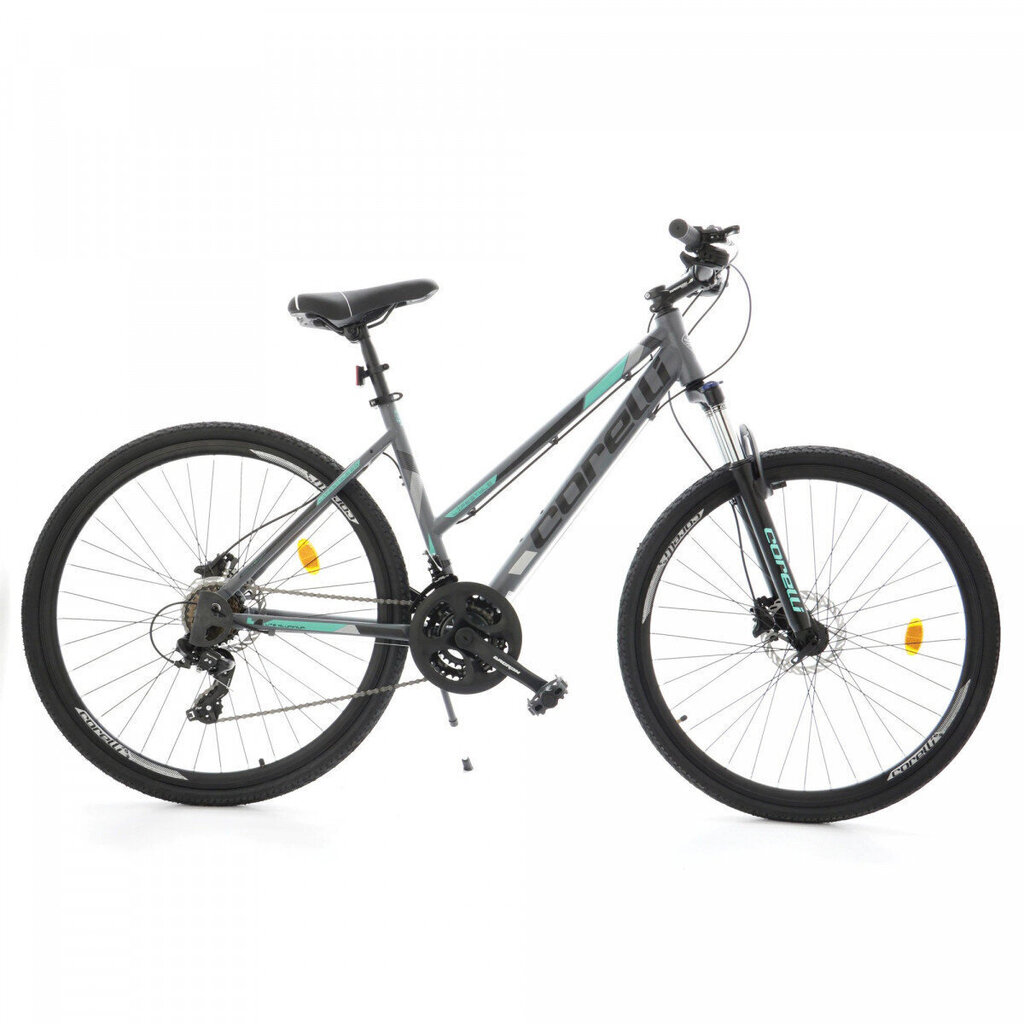 28&#34; Corelli Lifestyle 2.0 HD Brake Grey/Blue цена и информация | Velosipēdi | 220.lv