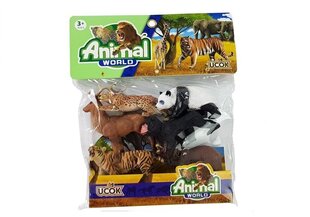 Набор фигурок животных (коричневая лошадь, заяц, фермер) цена и информация | Игрушки для мальчиков | 220.lv