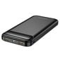 Ārējais-akumulators, Power Bank Borofone BJ14 Type-C microUSB 2*USB (2A) 10000mAh, melns cena un informācija | Lādētāji-akumulatori (Power bank) | 220.lv