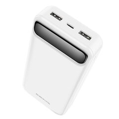 Внешний аккумулятор Power Bank Borofone BJ14A, 2xUSB, 20000mAh, белый цена и информация | Зарядные устройства Power bank | 220.lv