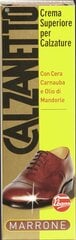 Крем для обуви Calzanetto, коричневый цвет,  50 мл цена и информация | Для ухода за обувью и одеждой | 220.lv