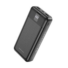 Внешний аккумулятор Power Bank Borofone BJ20A, 5 Output, 3 Input, 20000mAh, чёрный цена и информация | Зарядные устройства Power bank | 220.lv