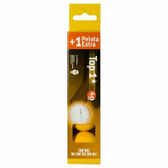 Мячи для пинпонга Enebe 845496 Ping Pong 4 шт цена и информация | Ракетки для настольного тенниса, чехлы и наборы | 220.lv