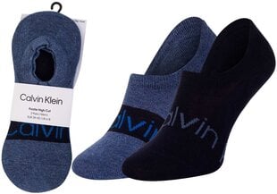 Мужские носки Calvin Klein 2 пары, темно-синие/джинсовые 701218713 004 39844 цена и информация | Мужские носки | 220.lv
