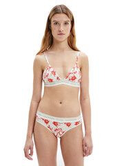 Apakšbikses-stringi sievietēm Calvin Klein THONG (AVERAGE) baltas 000QF5733E V3Q 40613 цена и информация | Трусики | 220.lv