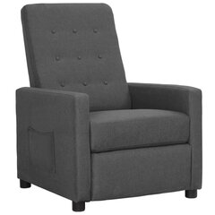 Откидывающееся кресло, светло-серое цена и информация | Кресла в гостиную | 220.lv