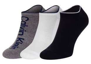 Мужские носки Calvin Klein, 3 пары, белые/черные/серые 701218724 003 39814 цена и информация | Мужские носки | 220.lv