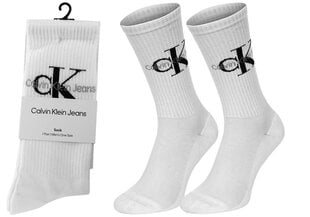 Мужские носки НОСКИ Calvin Klein, 1 пара, белые 701218732 002 39810 цена и информация | Мужские носки | 220.lv