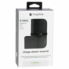 Комплект зарядок Mophie (беспроводные, домашние, автомобильные зарядные устройства и microUSB кабели), чёрный цена и информация | Зарядные устройства для телефонов | 220.lv