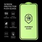 Ekrāna aizsargs Bestsuit Flexible Hybrid Glass 5D priekš iPhone 7 / 8 / SE 2020 4,7", balts cena un informācija | Ekrāna aizsargstikli | 220.lv