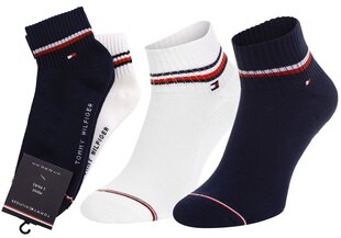 Мужские носки Tommy Hilfiger 2 пары, синие/белые 40955 цена и информация | Мужские носки | 220.lv