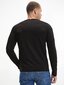 T-krekls vīriešiem Tommy Hilfiger LICED BAR LONG SLEEVE TEE, melns MW0MW20166 BDS 41092 cena un informācija | Vīriešu T-krekli | 220.lv