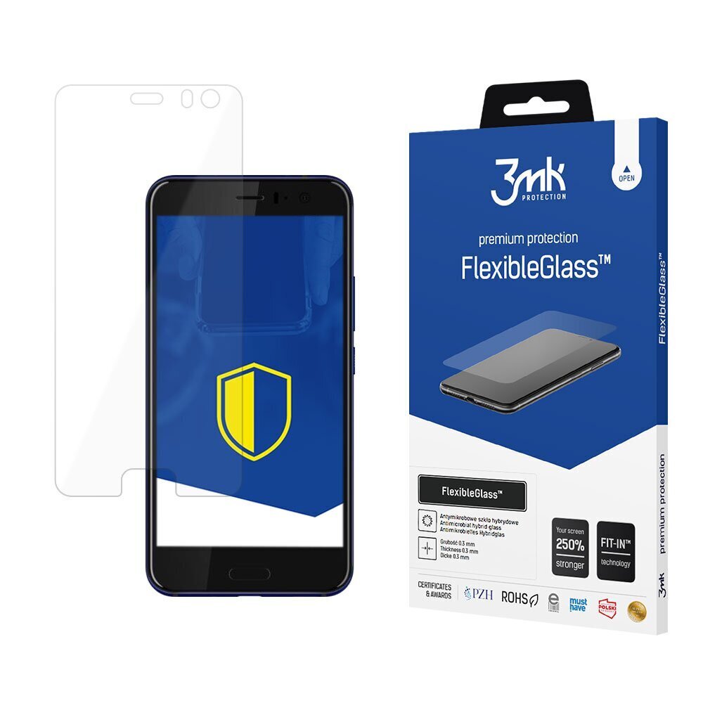 Aizsargplēve telefonam 3MK, HTC U11 cena un informācija | Ekrāna aizsargstikli | 220.lv